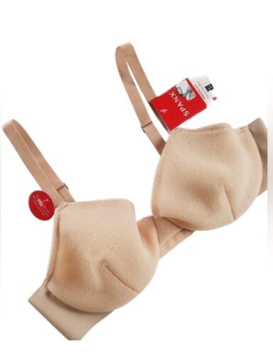 NWT Spanx Sheerflex Fit to You Bra Champagne Beige Size xs-D-DD - Picture 2 of 9