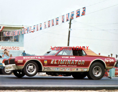 ''Dyno Don'' Nicholson 1968 ''Eliminator'' Cougar NITRO Funny Car PHOTO! #(27)