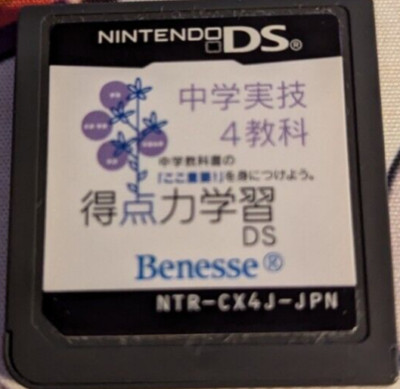 Nintendo DS Junior high school students score points on the Japanese Games test