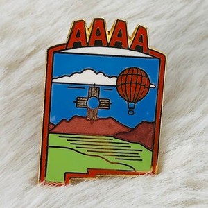 Albuquerque Hot Air Balloon Fiesta AAAA New Mexico Souvenir Enamel Pin