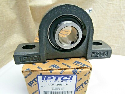 IPTCI UCP208-18 1-1/8'' Pillow Block Bearing 