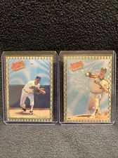1993 TRIAD WHATABURGER 2 NOLAN RYAN CARD LOT 5th NO HITTER-5000th STRIKEOUT MINT
