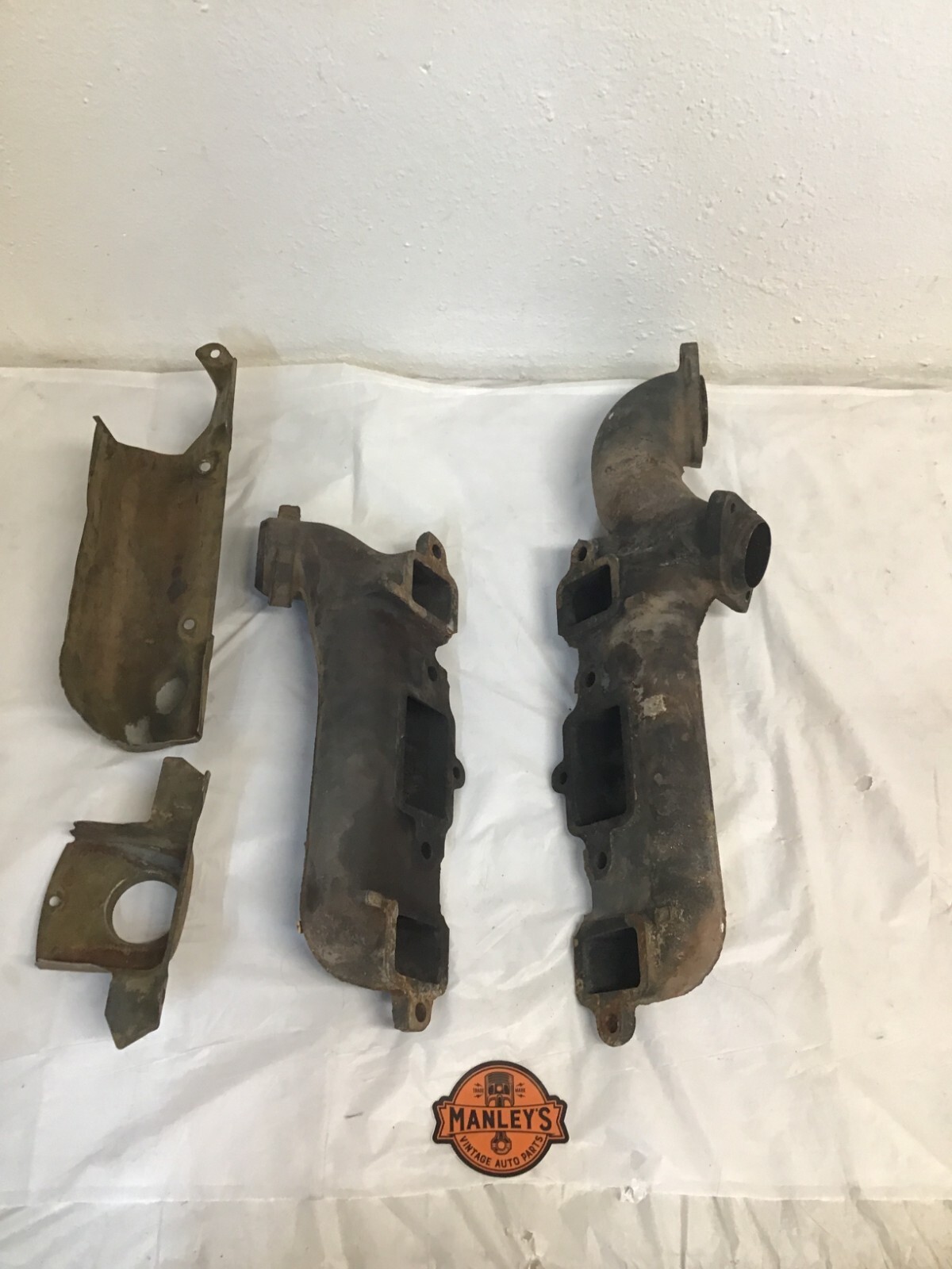 6781 Oldsmobile 307330350403 exhaust manifolds and heat shields (oem) eBay