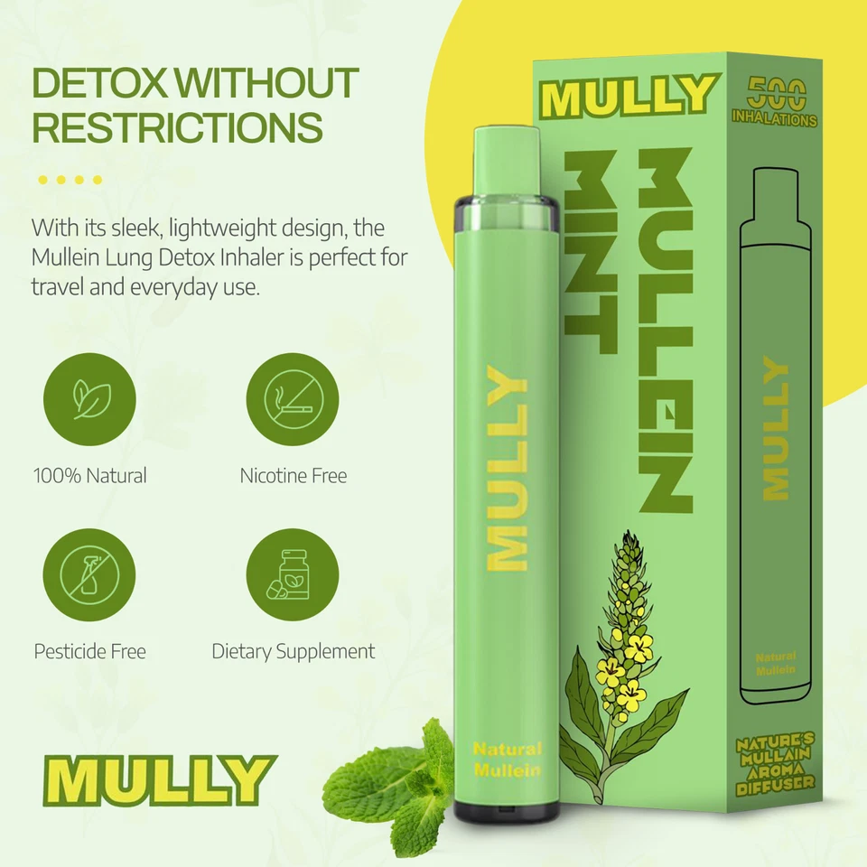 Pluma difusora de gordolobo, alternativa para fumar, reemplazar malos hábitos, respiración como nueva Foto 2 de 4