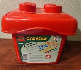 New Sealed 2002  Lego Creator Tote Pack 200 Piece Building Set 7831