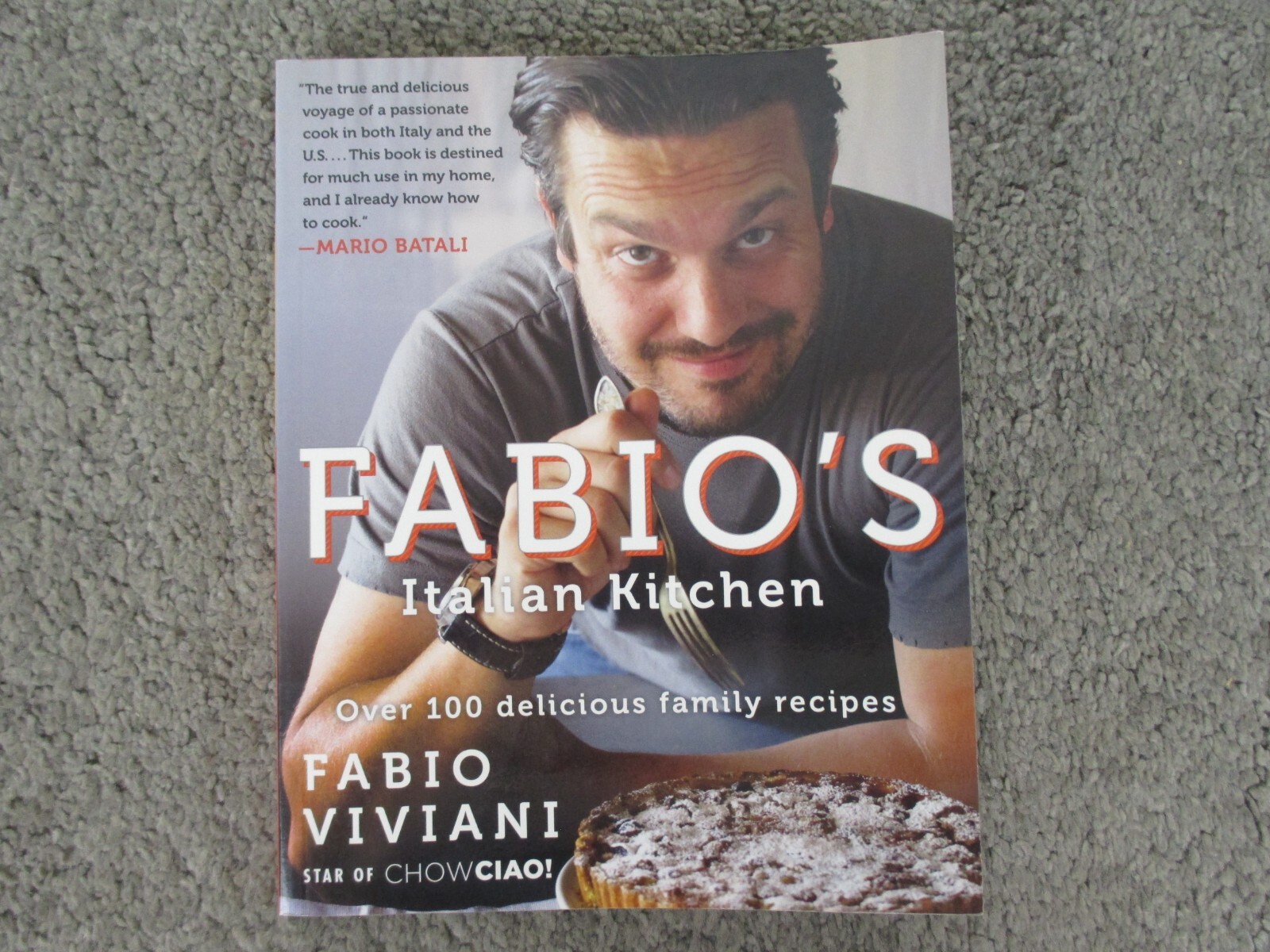 Fabio's Italian Kitchen Cookbook Cook Book Family Recipes It