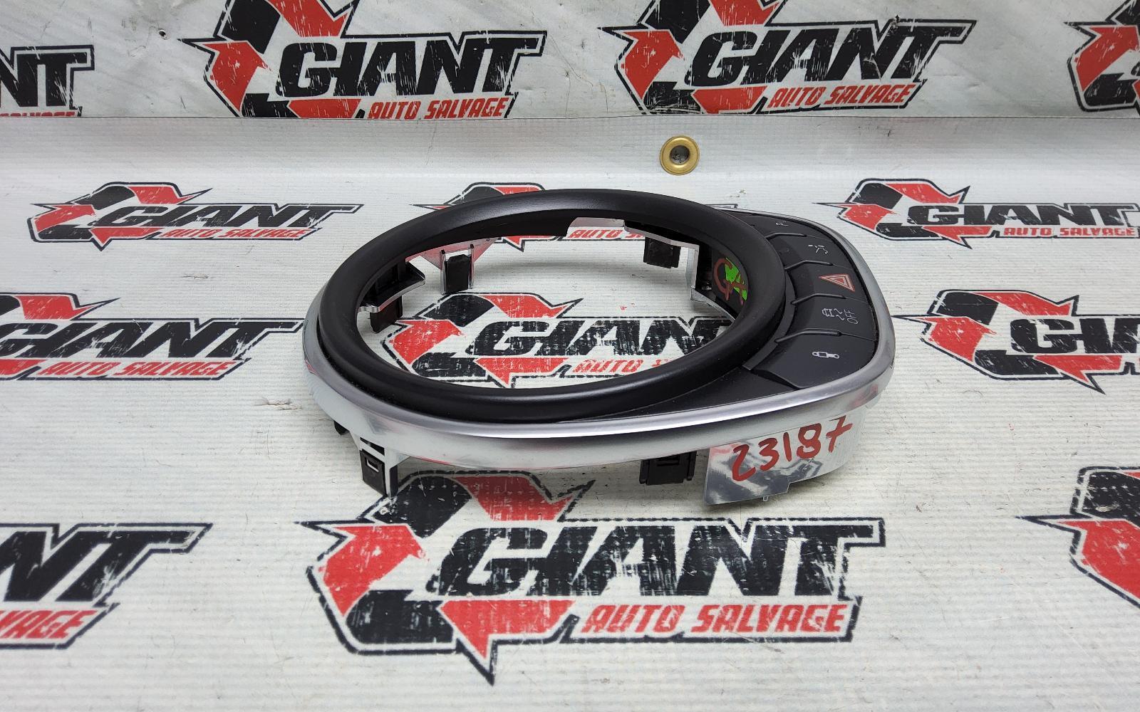 08 09 10 11 12 13 14 AUDI R8 SHIFTER RING WITH HAZARD AND TRACTION BUTTON 