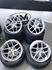 17 Zoll Borbet Y Felgen 7,5x17 et45 5x112 Silber Alufelgen Gutachten ABE Alu