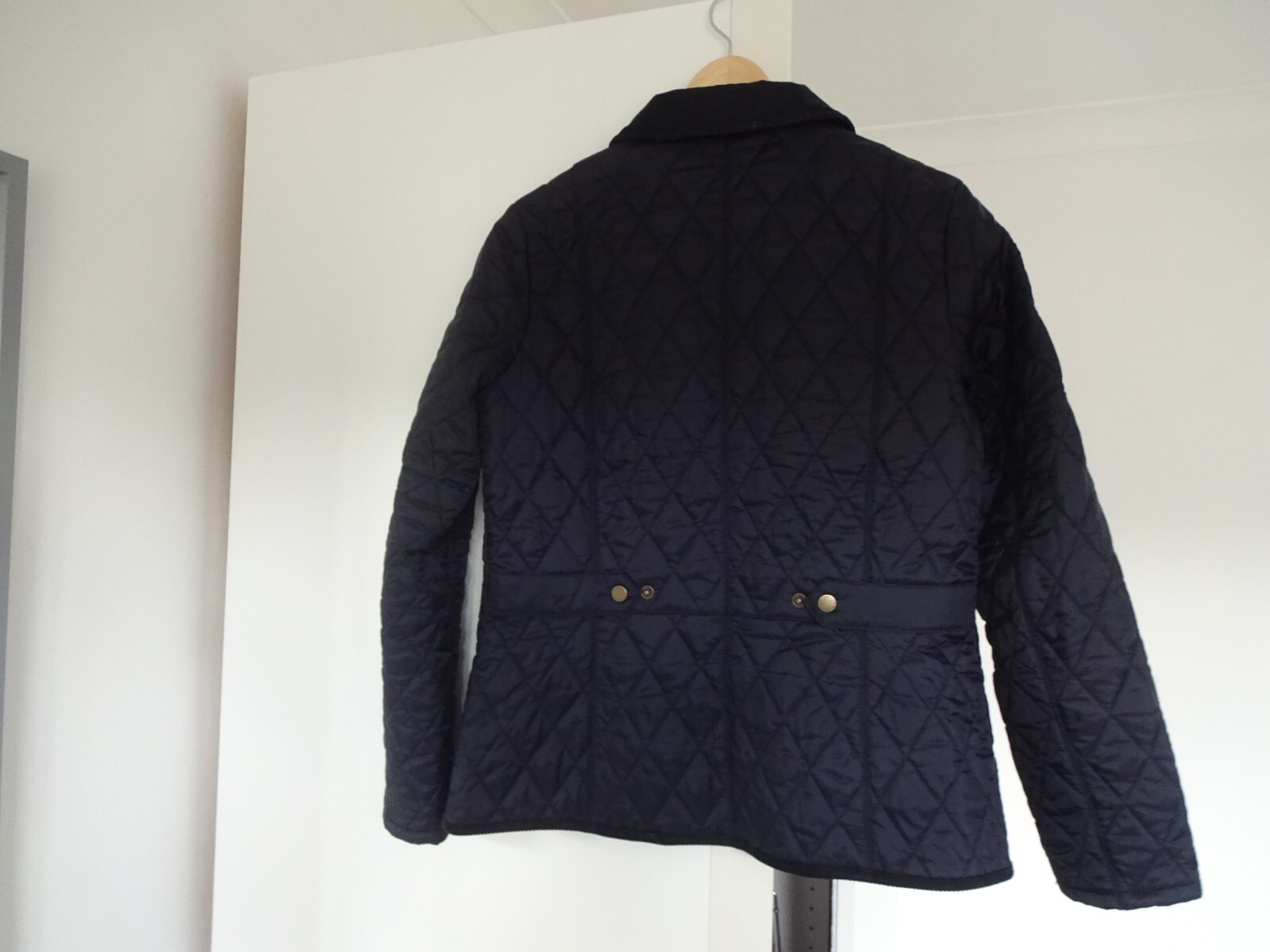 Ladies Navy Quilted Barbour Jacket eBay