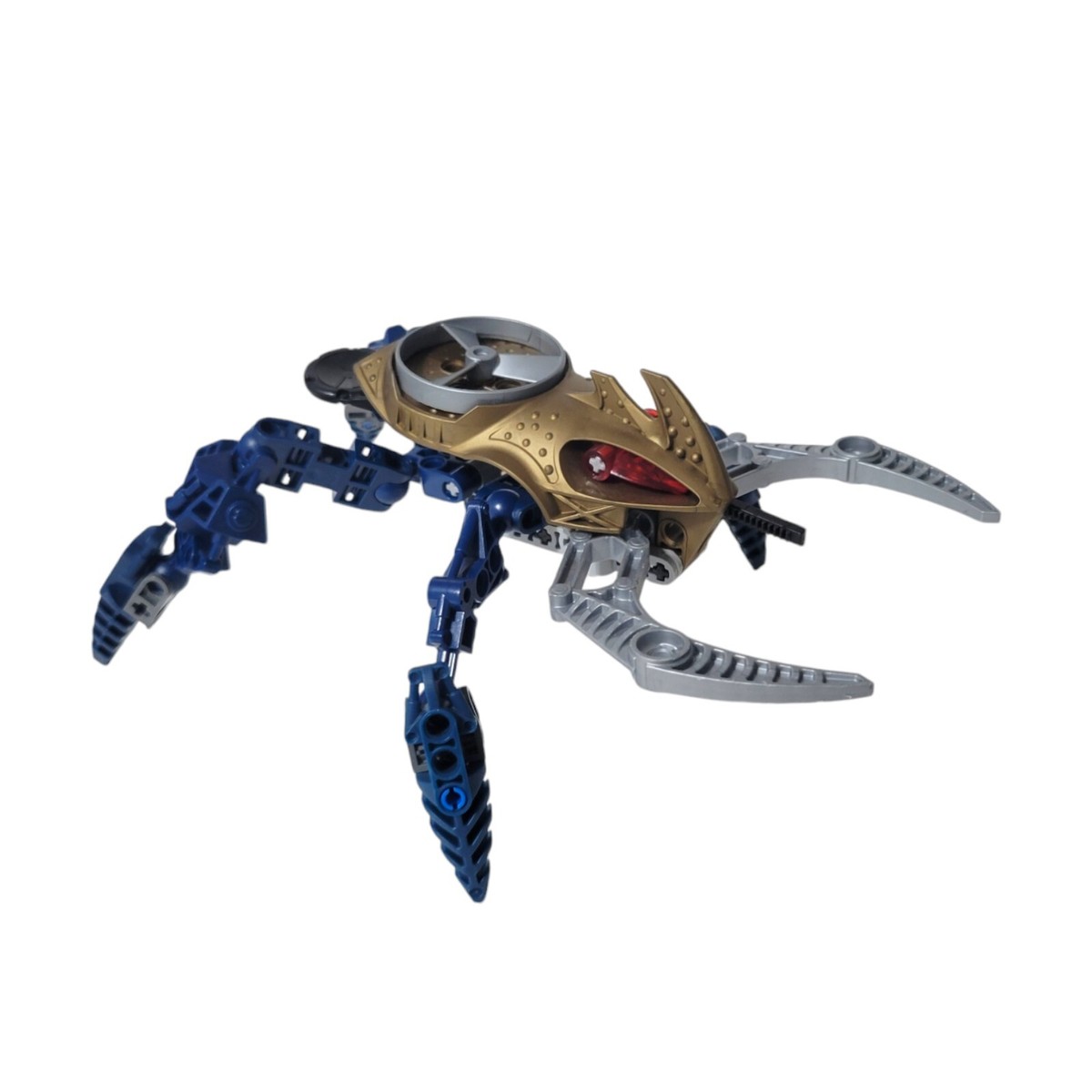2005 LEGO Bionicle VISORAK MOC - Gold Makuta Rahi Spider with