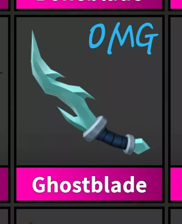 Roblox Murder Mystery 2 Mm2 godlys GHOST BLADE