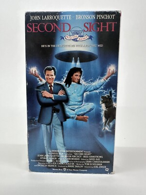 Second Sight (VHS, 1994) John Larroquette, Bronson Pinchot Comedy