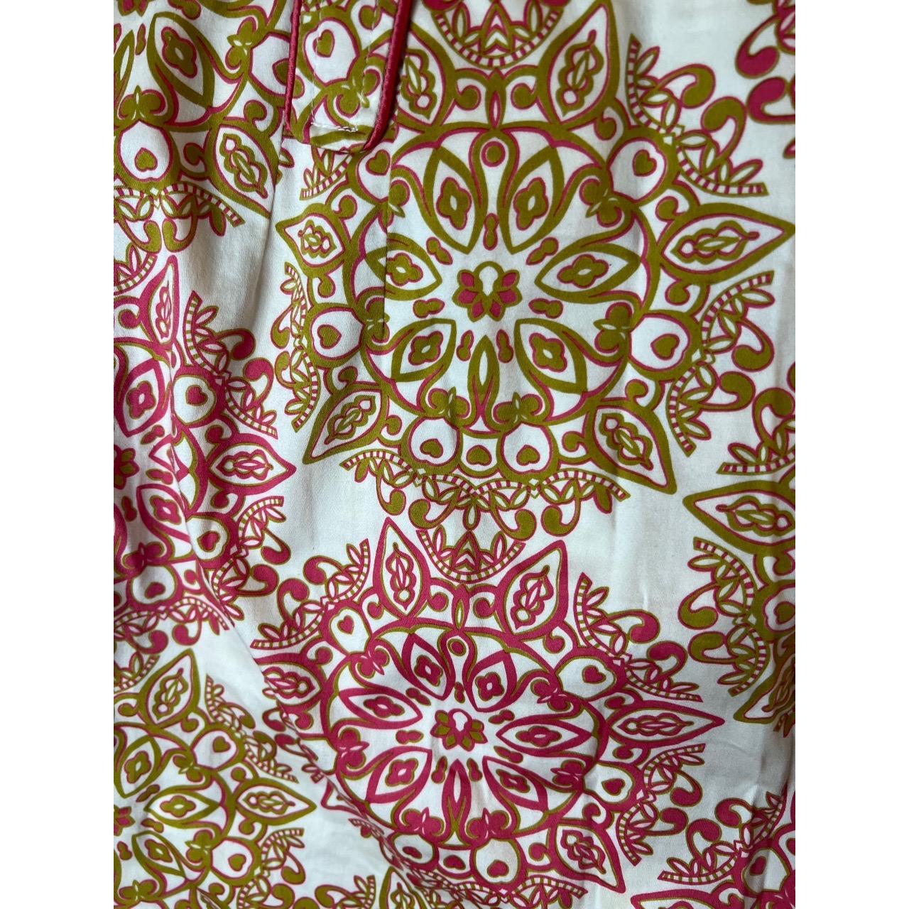 Etcetera Womens Patterned Knee Length Button Skir… - image 4