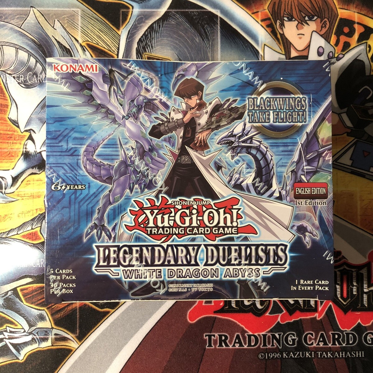 legendary duelists white dragon abyss booster box Legendary Duelists: Season 2 1st Edition Booster Display – Face to Face  Games main image 1