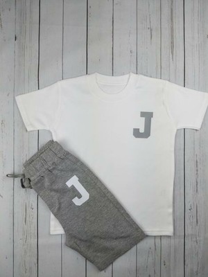 personalised initial baby clothes