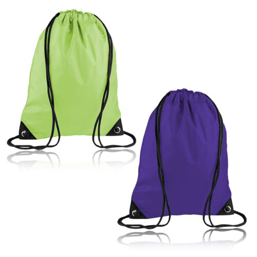 New Sport Swimming Laundry Drawstring PE Bag GYM School PE Kids Rucksack - 第 3/8 張圖片