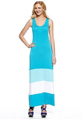 chinese dress ladies Calvin Klein Women's Sleeveless V-Neck Maxi Dress with Ruffle Skirt, Black,  2 at Amazon Women's Clothing store