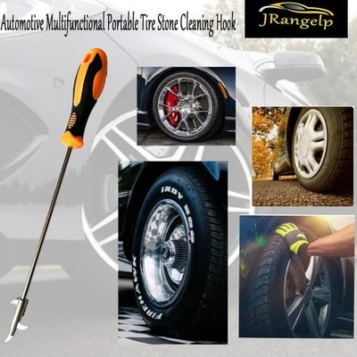 Tire Cleaning Hook Screwdriver Groove Broken Stone Cleaner Stone Remover