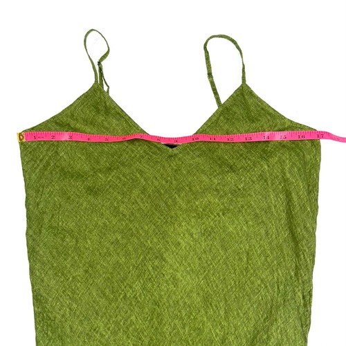 NWT Mes Desmoiselles Nuval Green Cotton Maxi Dress Size 38/US 6 - Picture 17 of 19