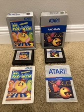 Pac-Man & Mrs Pac-Man Atari 5200- Game Lot image
