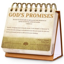 Motivational Calendar - Perpetual Flip for Desk with Daily... 