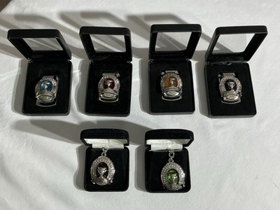 Unique Rare PGA Championship Golf Money Clips-Marcus De Mille Jewelers Set Of 6