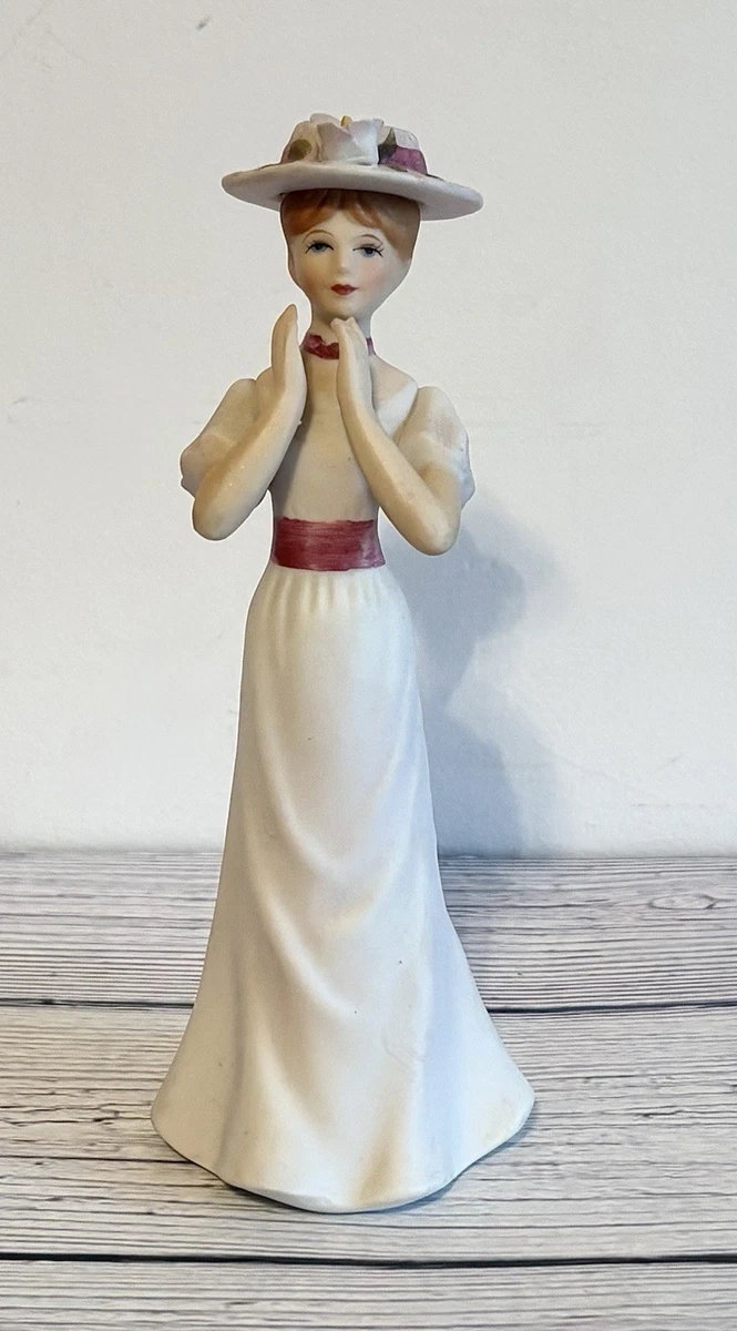 Victorian Woman Figurine In Occupied Japan Collectibles for sale
