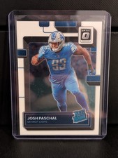 2022 Donruss Optic #267 Josh Paschal RC Detroit Lions