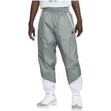Nike Mens Windrunner Woven Mesh Lined Jogger Track Pants Size S Smoke Gray White