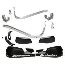 Barkbusters Universal VPS Two Point Mounted Handguard Kit Black 1 1/8" Bars