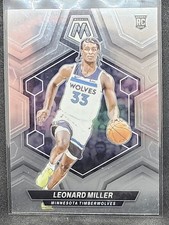 Leonard Miller RC 2023-24 Panini Mosaic Minnesota Timberwolves #213