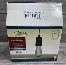 Bolla Track Pendant Patriot Lighting Bronze Oxidized Finish Dual Mount Rustic