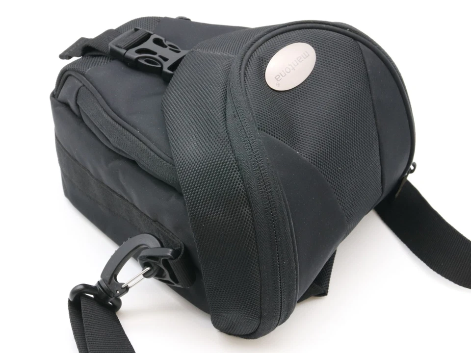 Bolsa para cámara Mantona en forma de V negra universal Foto 2 de 3