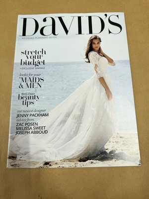 David's Wedding Planning Guide Magazine Bridal Fashion Jenny Packham