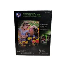 HP Everyday Inkjet Photo Paper 50 Sheet Pack Glossy 8-1/2 x 11 Q7823A - NIB