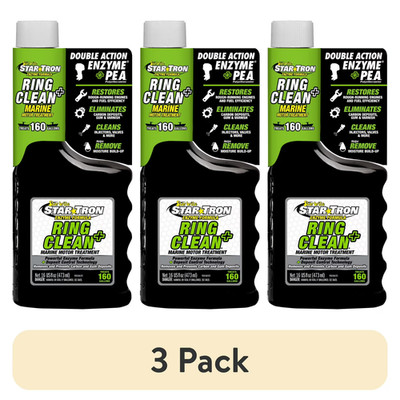 (3 pack) Star brite Star Tron Ring Clean+ Fuel Injector Cleaner