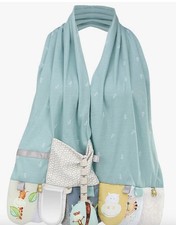 Demdaco Mommy and Me Activity Scarf Safari Jungle Jingle Sensory NWT BPA Free.