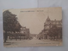 CARTE POSTALE 10 AUBE - ROMILLY SUR SEINE - RUE CARNOT - 1930