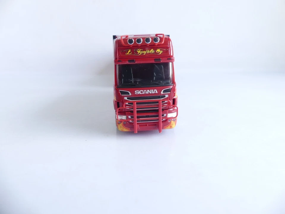 HERPA 1:87 HO CAMION SCANIA R 09 TL HZ + REMORQUE POWER TRUCK SHOW - Photo 3/4