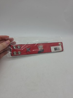 Shinsuke Nakamura Cuff Hand Cuff Button Snap Bracelet WWE Wrestling 2018 Offical