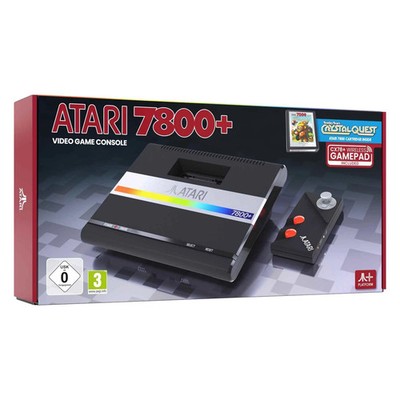 Atari 7800+ Konsole (inkl. Gamepad und Bentley Bear's Crystal Quest)