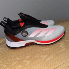 Adidas MENS SIZE  14 Adizero ZG BOA Golf Cloud White Lucid Red Cleats IH9896