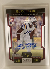 BJ Ojulari 2023 Panini Football Score Signatures #373 RC Auto Arizona Cardinals