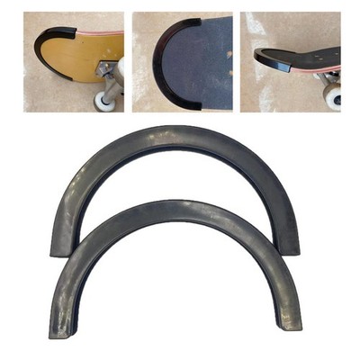 2 Pieces Skateboard Deck Guards Protector  Cover Fashion Excellent Edge