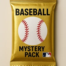 ⚾MLB Baseball Card Mystery Pack - 10 CARDS - (1 AUTO, RELIC, OR #'s GUARENTEED)