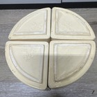 Vintage Canister Set, Revolving Lazy Susan Fruit Set Replacement Pieces, Pottery — photo 8