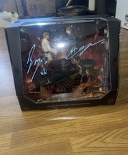 Signed Hayden Christensen Ewan McGregor Black Series Dual On Mustufar