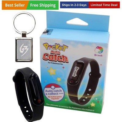 Pocket Auto Catch Wristband Compatible for Poke mon Go Plus Catching Poke mon...
