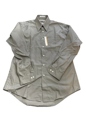 John Henry Shirt Mens 16 34/35 Long Sleeve Dress Button Front 560 New NWT