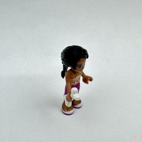 LEGO Friends Minifigure JOANNA Orange Top frnd035 From Set # 41007 Figure Only
